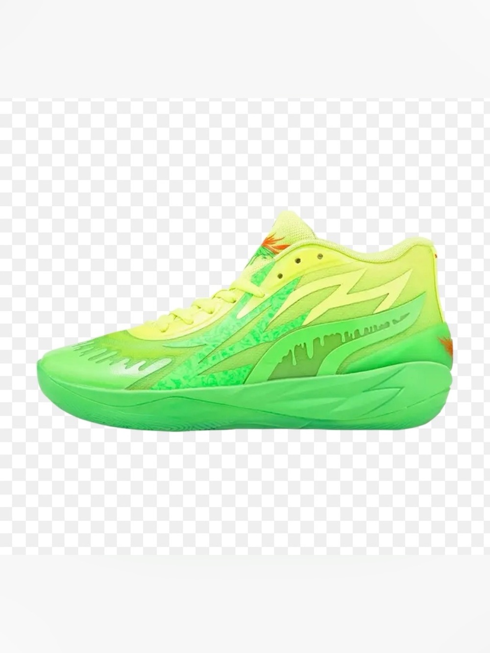 Puma Nickelodeon Bright Neon Green Kids Sneakers size 3